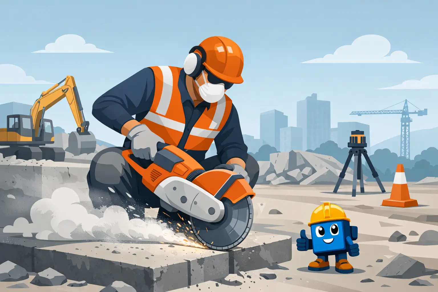A Guide to Cutting Hard Concrete on Site