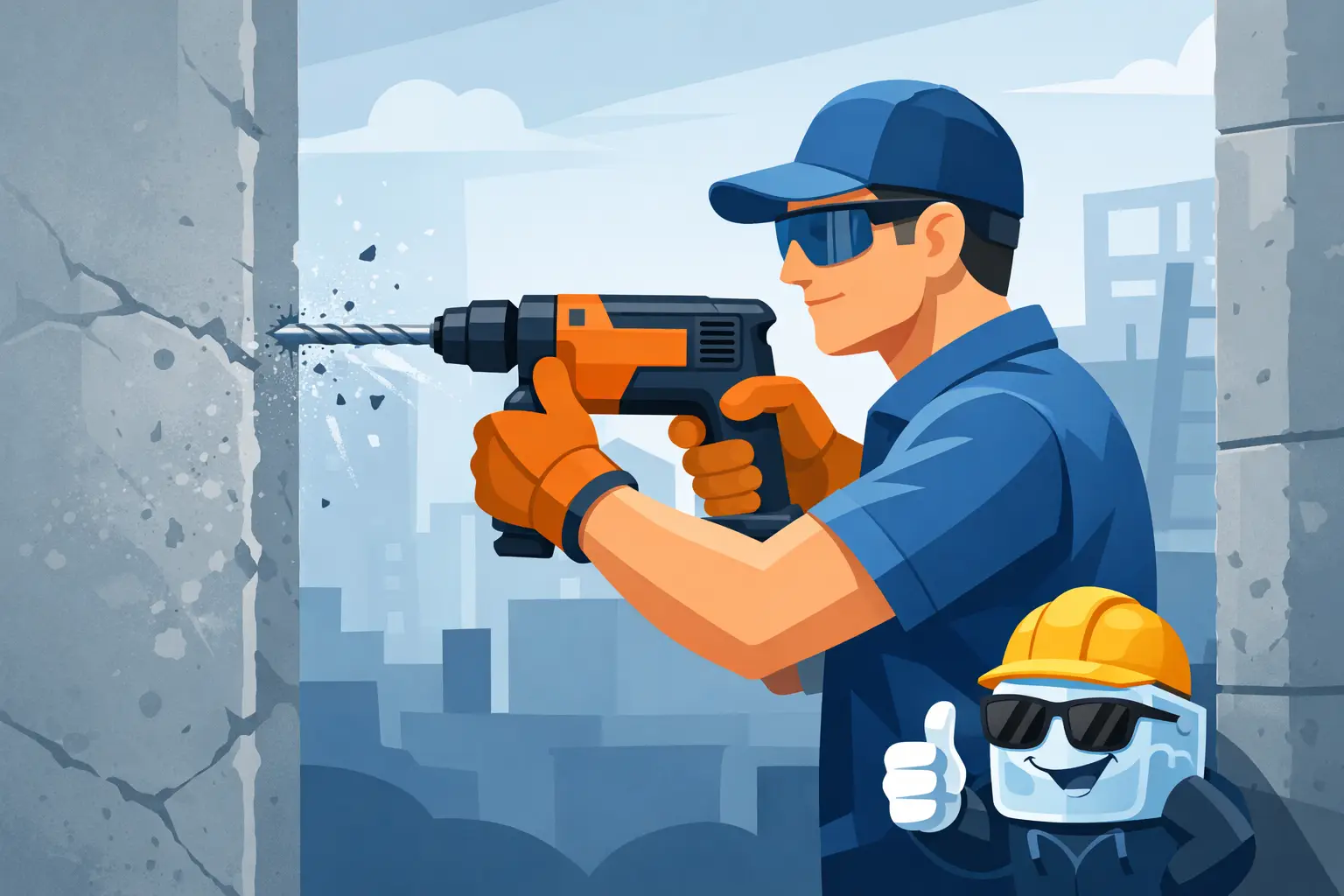 How to Drill Concrete Walls Properly