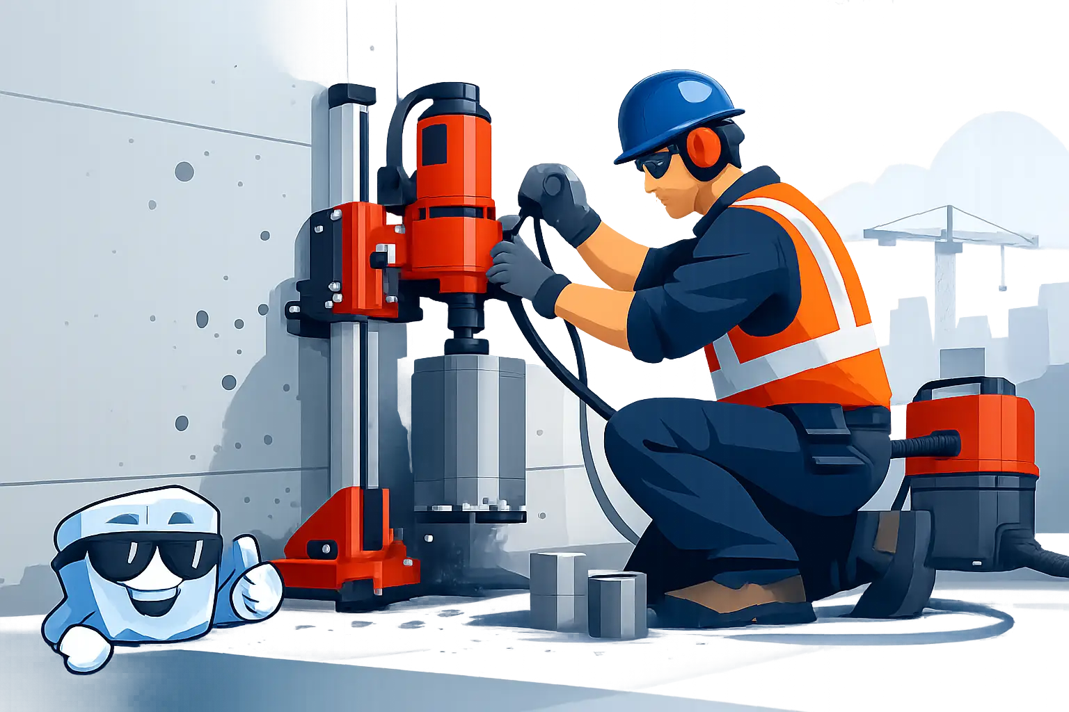 How to Use a Core Rig for Concrete Drilling