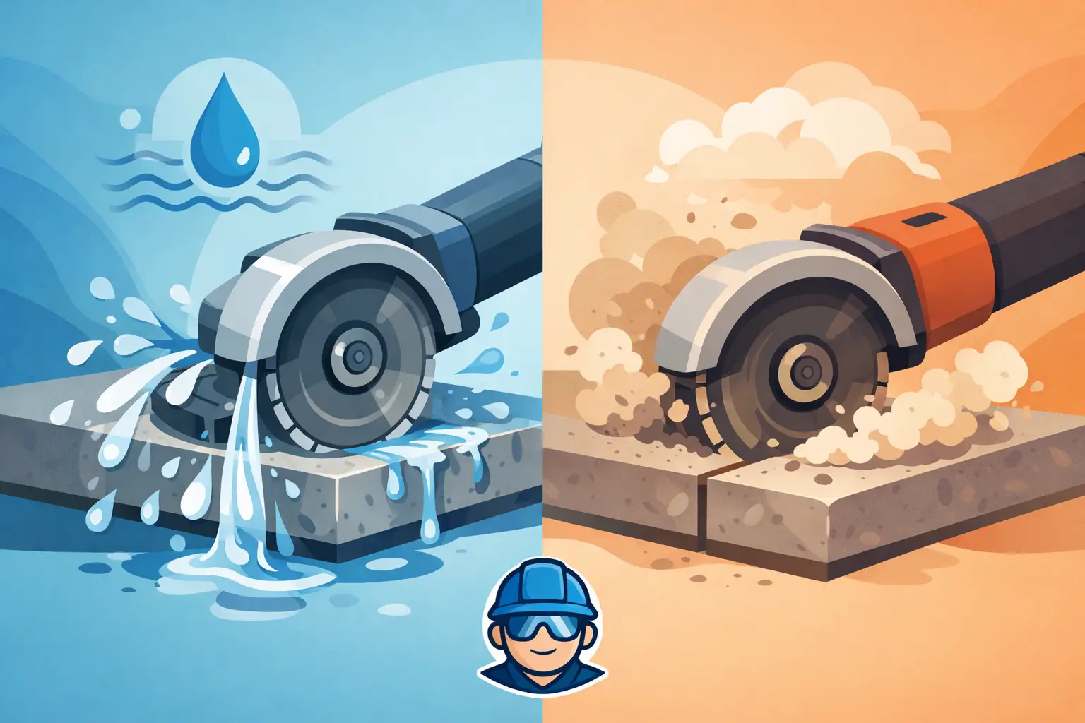 Wet Cutting Versus Dry Cutting