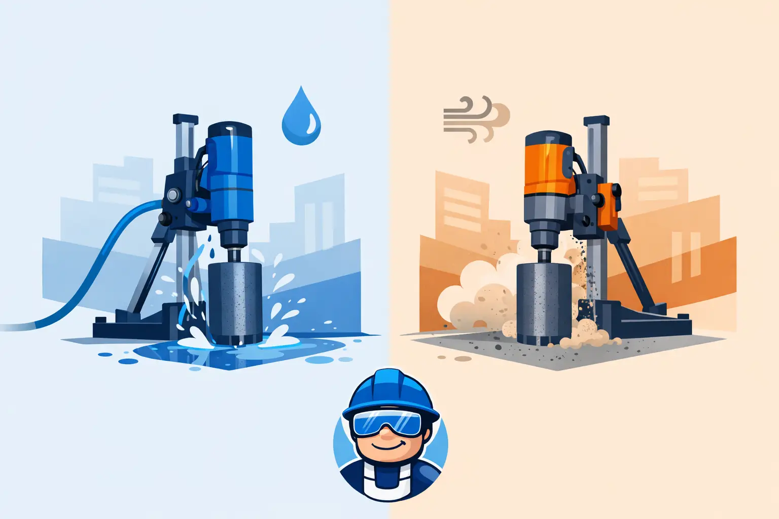 Wet vs Dry Core Drilling: Which Fits?